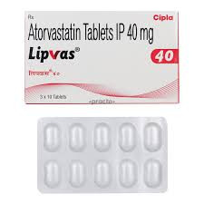 LIPVAS 40MG TAB