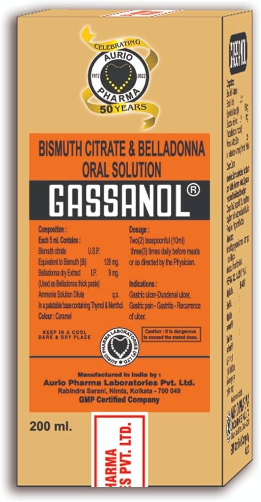 GASSANOL SYP 200ML