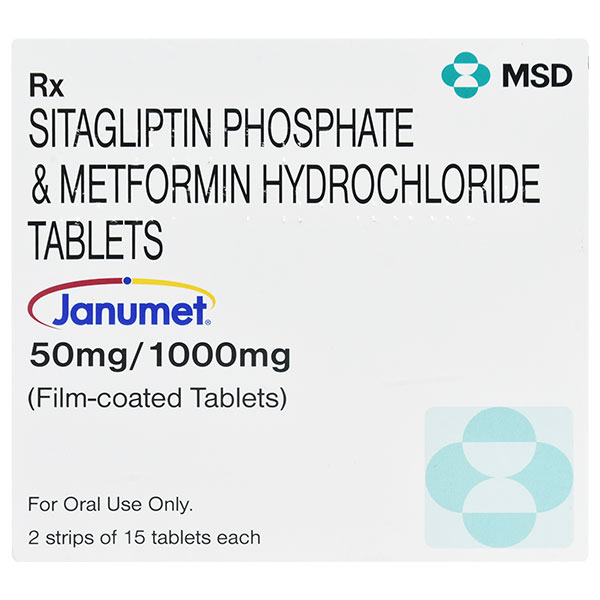 JANUMET 50/1000MG TAB