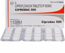 CIPRODAC-500 TABS