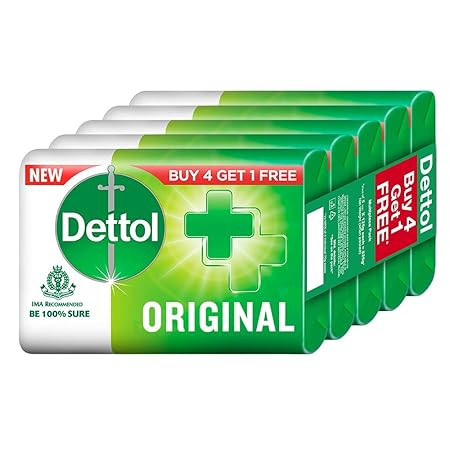 DETTOL SOAP ORIGINAL(3+1)