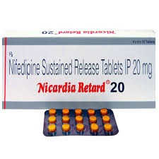 NICARDIA RETARD-20 TABS