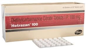 HETRAZAN-100  TABS