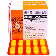 GLYCIPHAGE-850 TABS