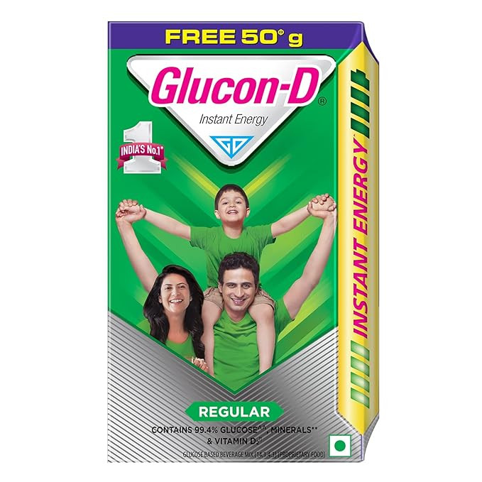 GLUCON-D PLAIN 500GM