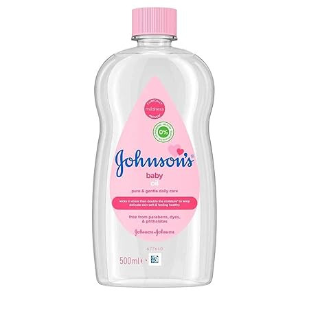 JOHNSONS BABY OIL 500ML